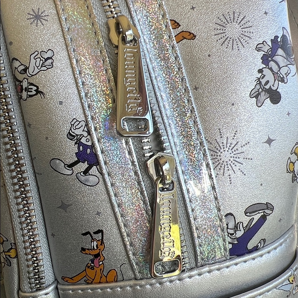 Disney Silver Mini Backpack - Picture 10 of 17